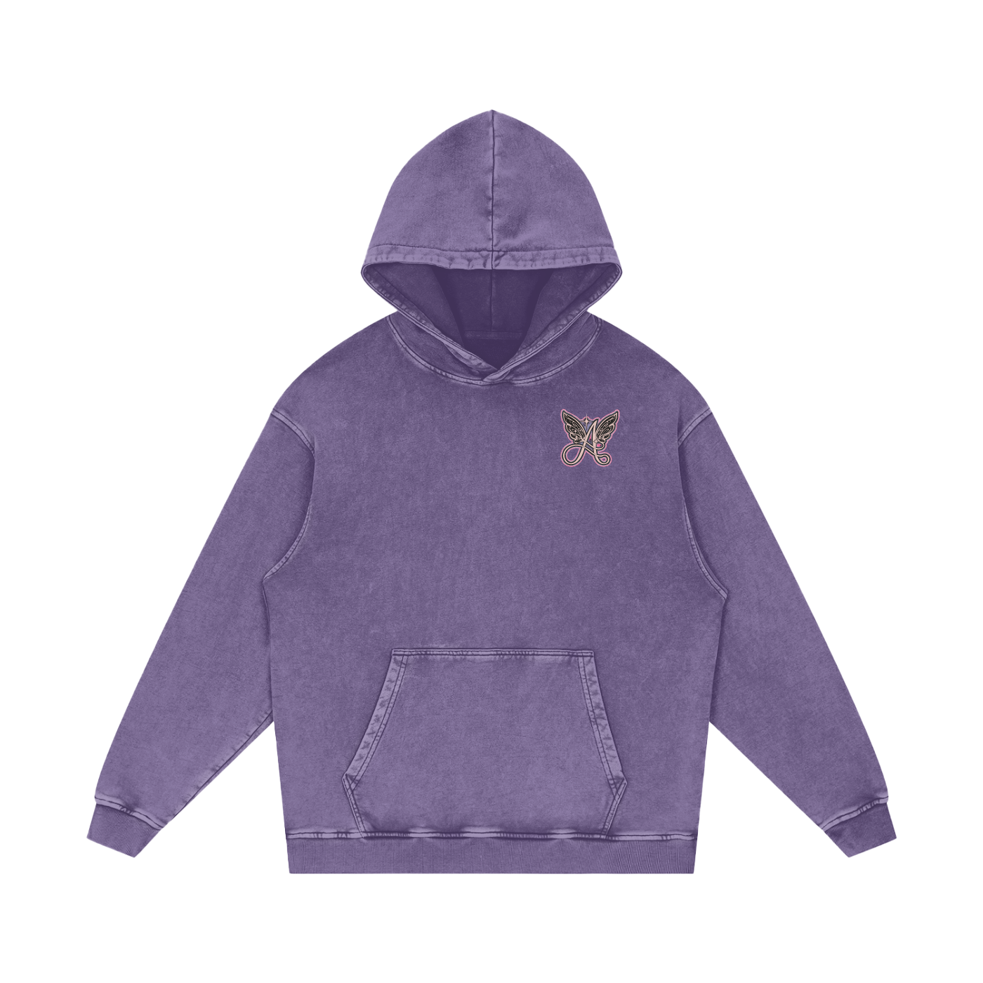 FairyDIDI Acid Wash Oversize Hoodie