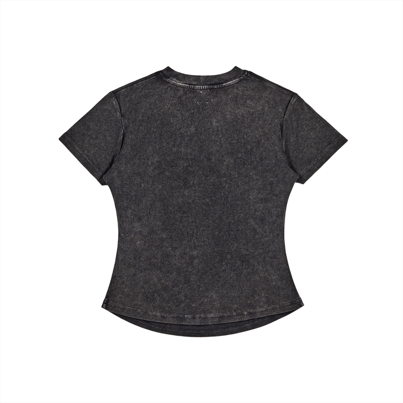 Aonaran GamerX Vintaged-Wash Bodycon Cotton T-Shirt