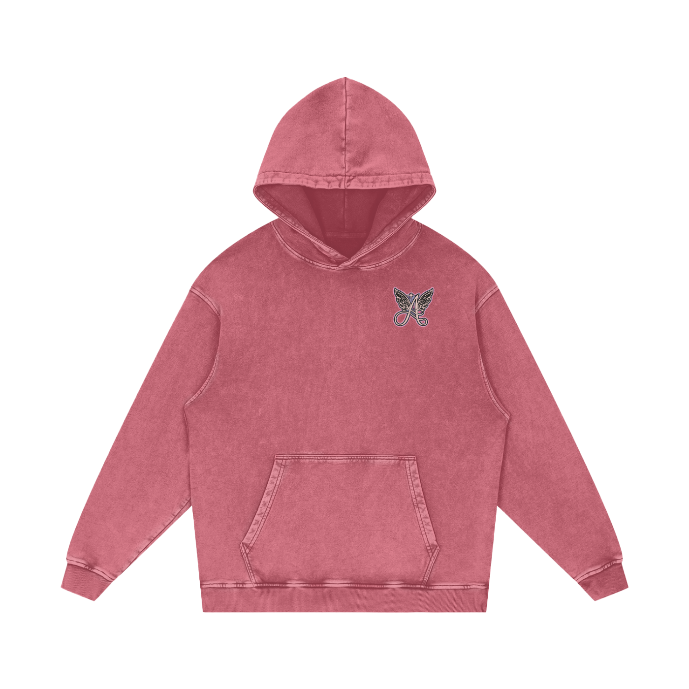 FairyDIDI Acid Wash Oversize Hoodie