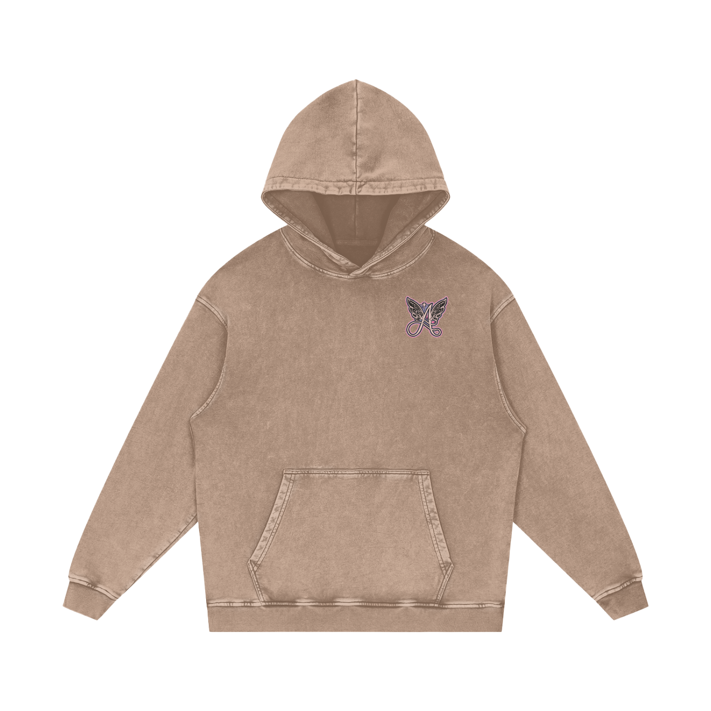FairyDIDI Acid Wash Oversize Hoodie