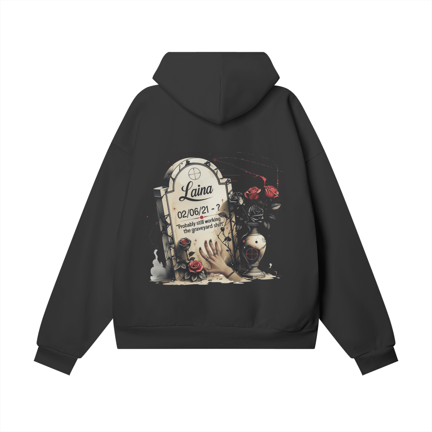 Laina Oversize Heavyweight Hidden Pocket Fleece Hoodie