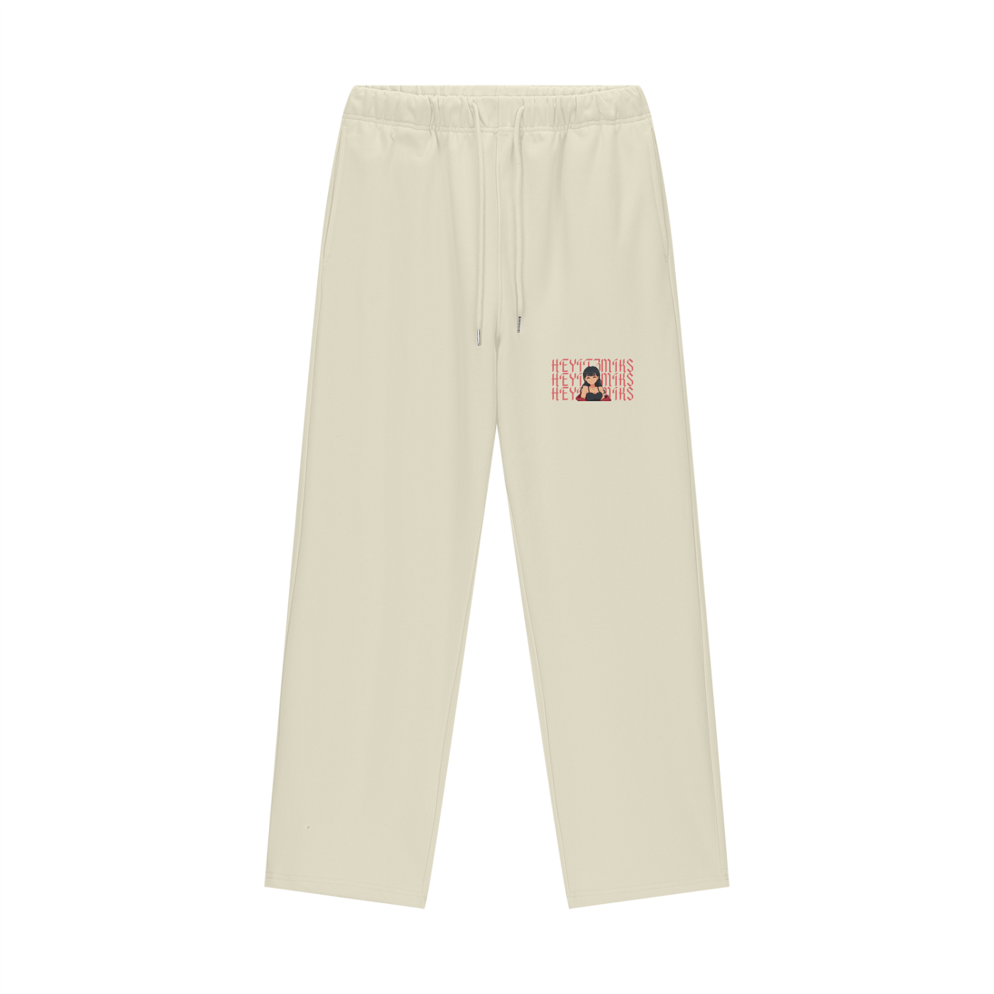 HeyItzMiks Fleece Lined Straight Leg Pants