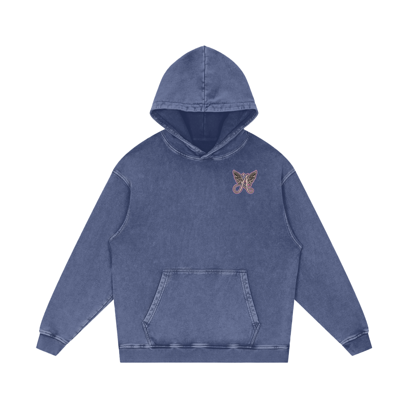 FairyDIDI Acid Wash Oversize Hoodie