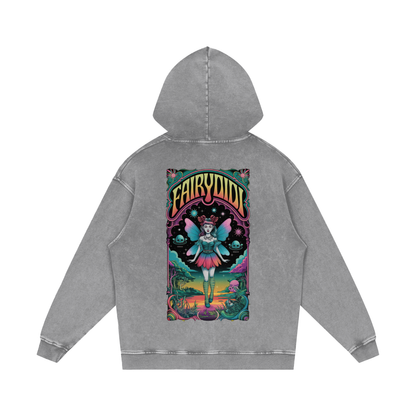 FairyDIDI Acid Wash Oversize Hoodie