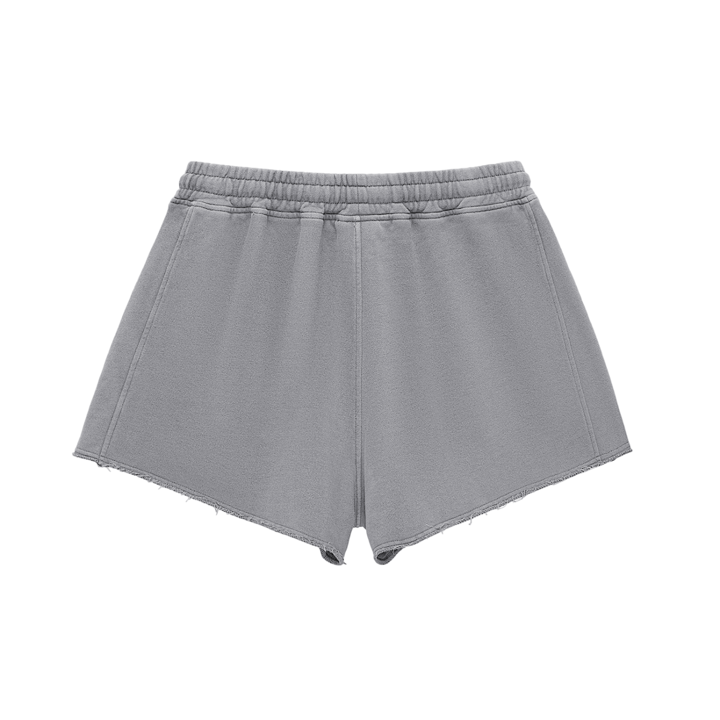 Aonaran Ace Snow Washed Raw Edge Drawstring Shorts