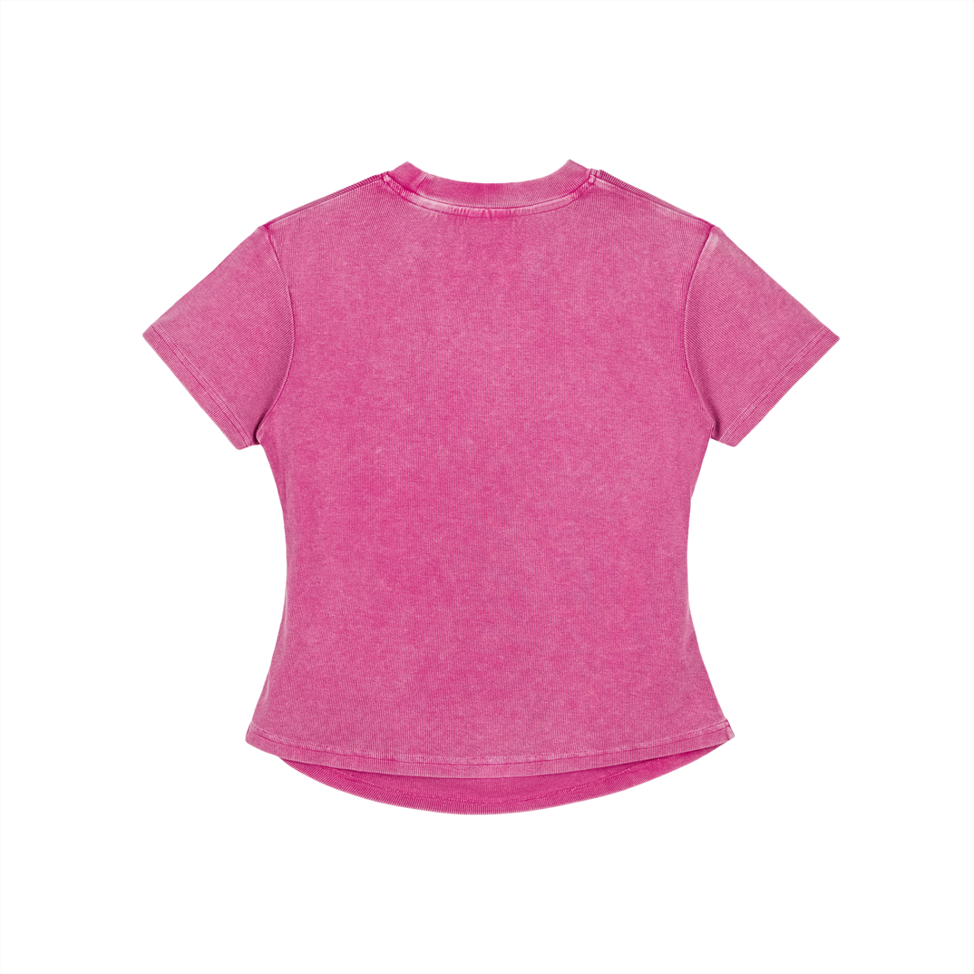 Aonaran GamerX Vintaged-Wash Bodycon Cotton T-Shirt
